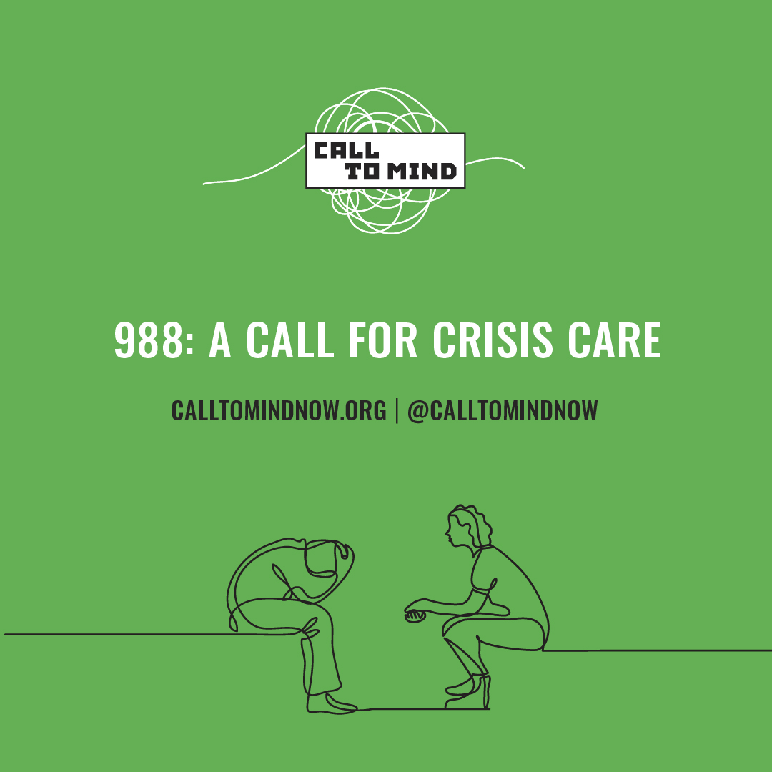 988 call for crisis logo