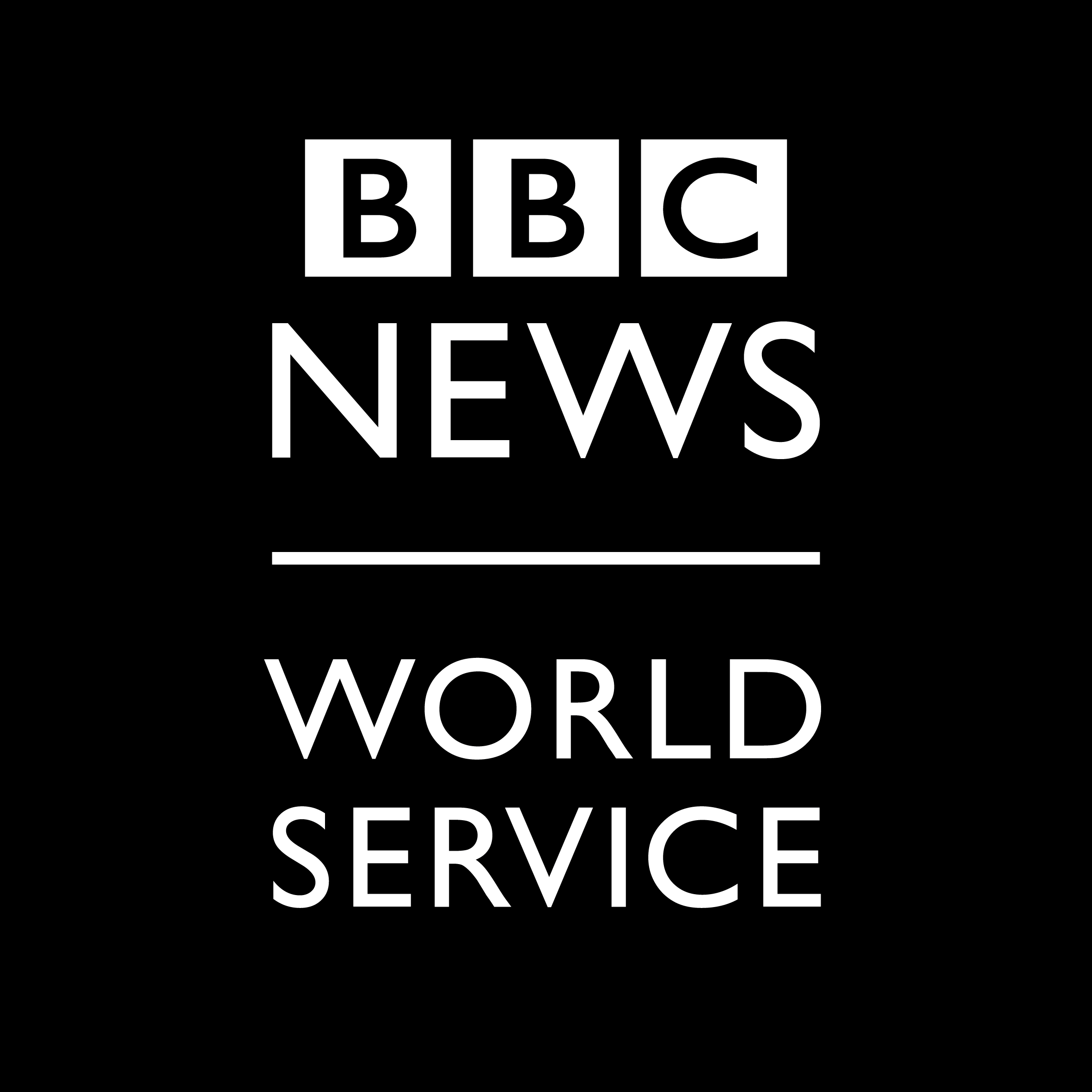 BBC Logo, Black 1:1 Tile