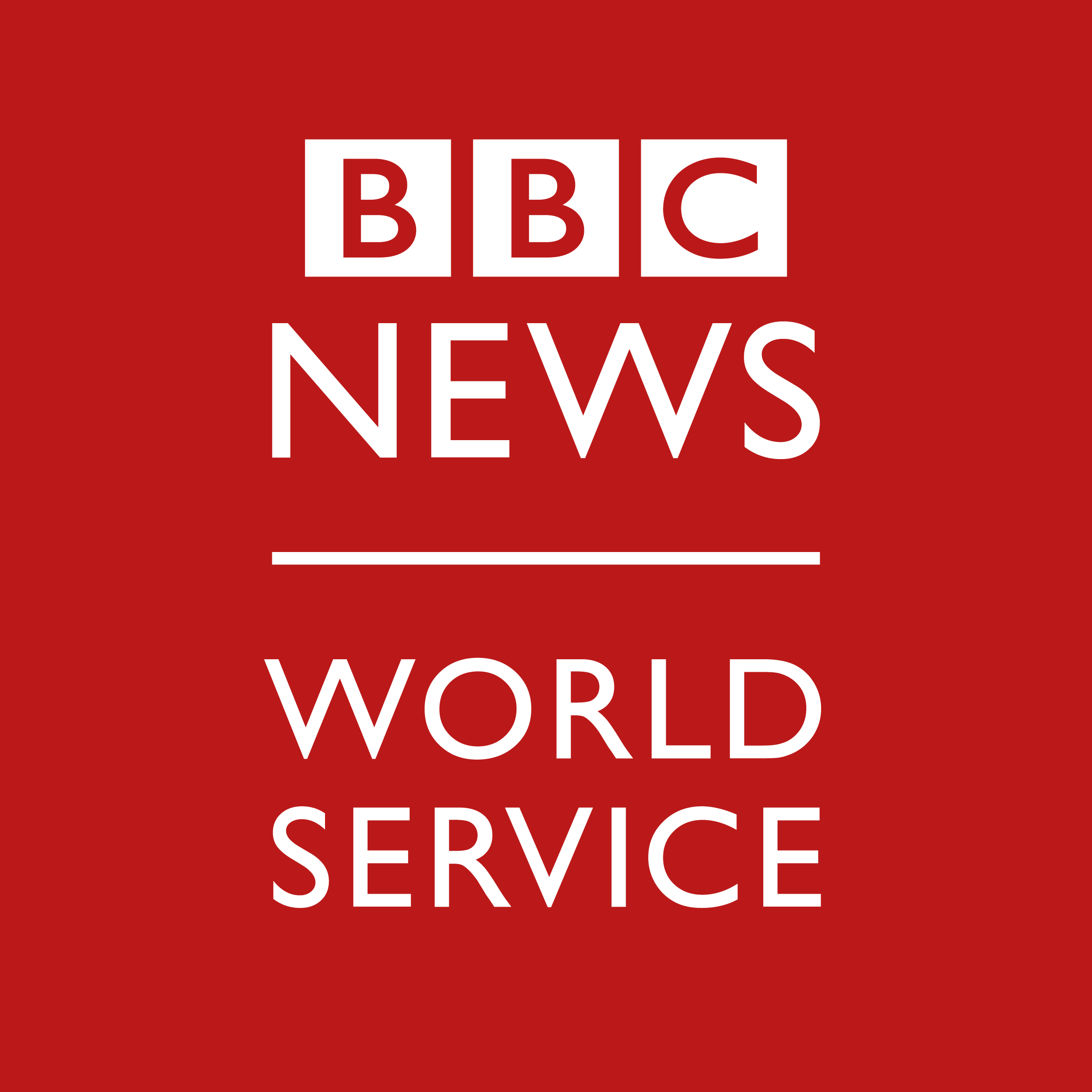 BBC Logo, Red 1:1 Tile